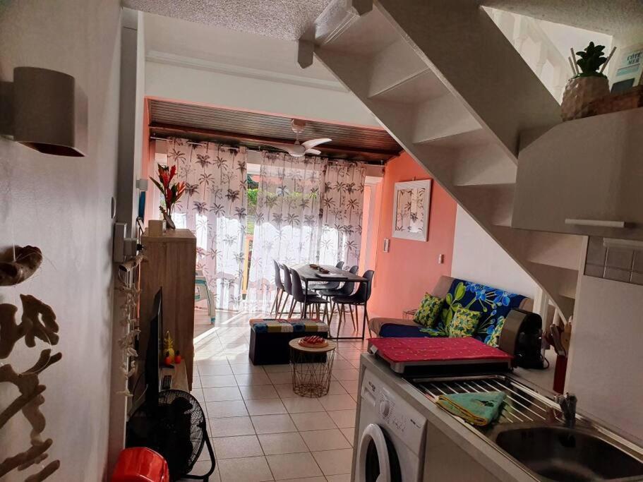 Appartement Ker-Eol Residence Canouan Sainte-Anne Avec Piscine Esterno foto