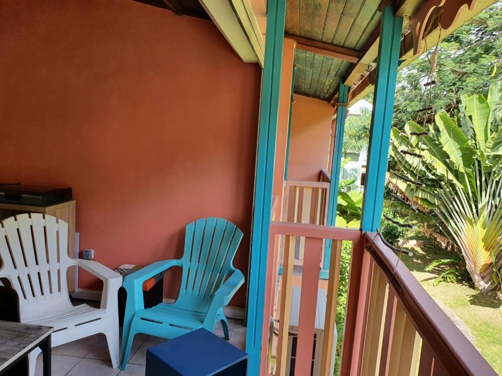 Appartement Ker-Eol Residence Canouan Sainte-Anne Avec Piscine Esterno foto