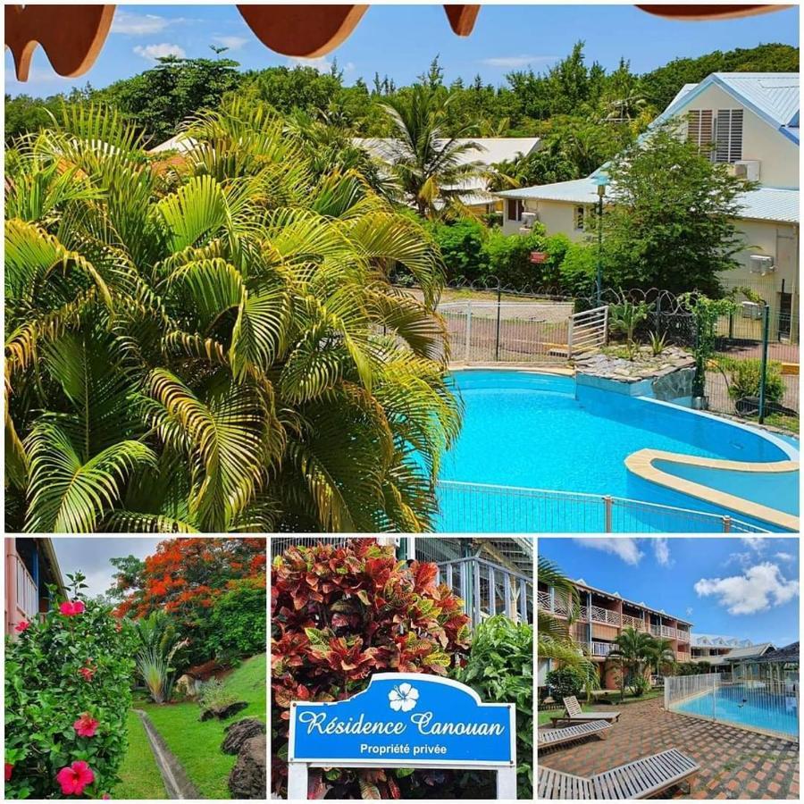 Appartement Ker-Eol Residence Canouan Sainte-Anne Avec Piscine Esterno foto